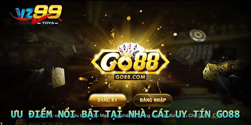 Ưu điểm nổi bật tại nhà cái uy tín GO88